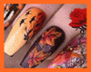 ! HALLOWEEN NAILS + RING