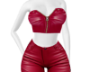 S Red Leather Outfit