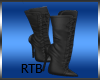 dark gray boots