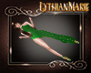 LM Vogue Dress Gren&Gold
