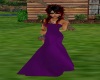 R&R Purple Evening Gown