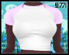 T|Basic Tee Purp/Wht