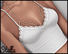 !Tank + Body Chain | Wht