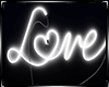 Love White Neon Sign