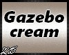 gazebo cream wedding
