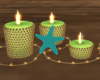 Tropical Deco Candles