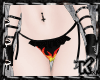 |K| Flame Bikini Bottom
