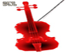 Red Neon Violin