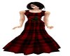 LLE Red Plaid Corset
