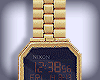 ✘ Gold watch