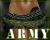 Army Military Skirt