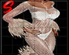 Cream Diamonds Bodysuit