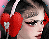 Headphones red set