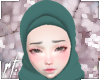 ¤ green hijab