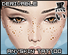 [K] freckles tattoo