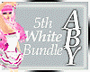 [Aby]5th White Bundle