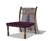 [JD]Purple Flower Chair