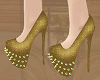 Glittery Heels (Brown)