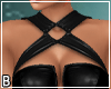 Black Cross Strap Dress