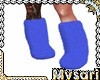 BLUE Fur Boots <3