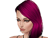 Pink hair short cut