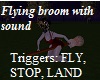 Couple Flying Broom 
