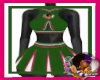 QTE Green Cheer Skirt V1