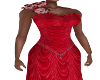 La Cherry Red Gown