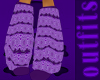 Purple Toxic Rave Boots