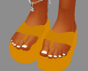 Baddie Sandals Orange