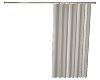 cream shower curtain