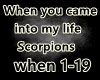{LS} Scorpions...
