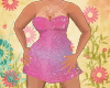 {~} BBW Pink Sexy Dress