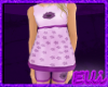 *E* Purple Flower Outfit
