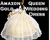 ~jr~Gold Wedding Dress