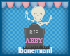 RIP Abby Sticker
