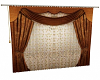 Drapes Brown and beige