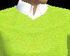 Knitted lime green shirt
