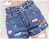 Rainbow Shorts Kids