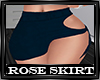 Rose Skirt Navy Blue RL
