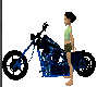 (MW) Blue Wolf Bike