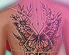 Butterfly Back Tattoo 2