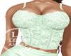 Green lace set