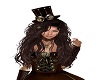 Dark Brown Curly