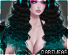 Shea Ocean Teal Hair