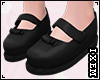 Black Doll shoes