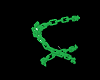 Wrist Chains Green L