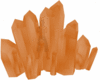 orange crystal