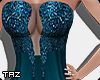 Lace Bodice Teal