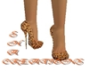 Leopard Glitter Heels